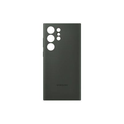 Samsung Silicone Case EF-PS918 für Galaxy S23 Ultra Dunkelgrün