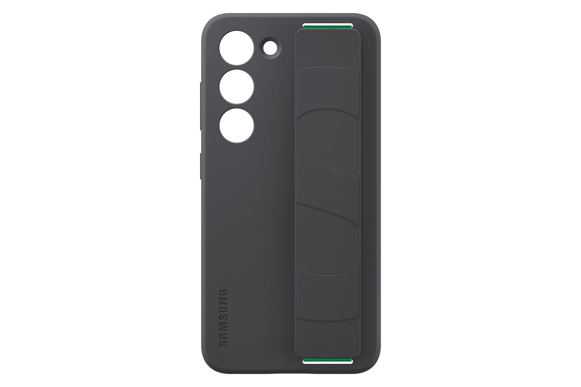 Samsung Silicone Grip Case EF-GS911 f&uuml;r Galaxy S23 Schwarz