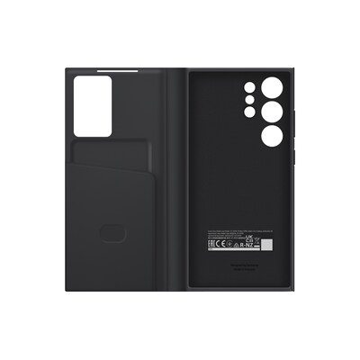 Samsung Smart View Wallet Case EF-ZS918 für Galaxy S23 Ultra Schwarz