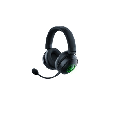 Kabel PRO günstig Kaufen-RAZER Kraken V3 Pro Kabelloses Gaming Headset mit Razer HyperSense. RAZER Kraken V3 Pro Kabelloses Gaming Headset mit Razer HyperSense <![CDATA[• Anwendungsbereich: Gaming, Kopfbügel beidseitig • Razer HyperSense • Razer™ TriForce Titanium 50-mm-