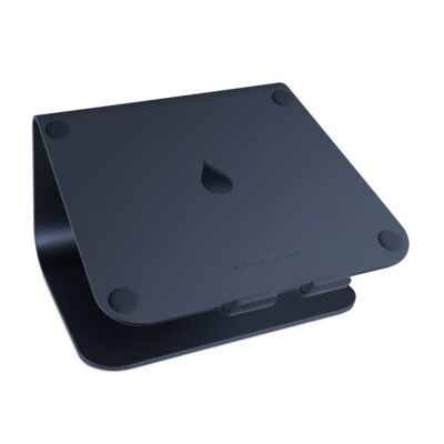 computer/laptop  günstig Kaufen-Rain Design mStand Laptop Stand midnight. Rain Design mStand Laptop Stand midnight <![CDATA[• Blickwinkelerhöhung um 150 mm • Luftzirkulation des Laptops • Abmessungen (B x T x H): 25,3 x 26,2 x 15,0 cm • Tastaturablage unterhalb des Ständers 