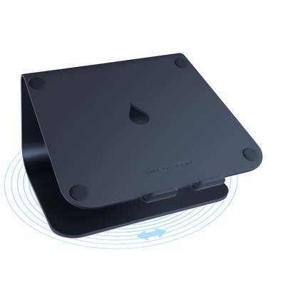 der Anderen günstig Kaufen-Rain Design mStand360 Laptop Stand midnight. Rain Design mStand360 Laptop Stand midnight <![CDATA[• Blickwinkelerhöhung um 160 mm • Drehbar, um einfach Ideen mit anderen zu teilen • Abmessungen (B x T x H): 25,3 x 19,0 x 15,4 cm • Tastaturablage 