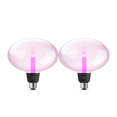 Type Z  günstig Kaufen-Philips Hue White & Col. Amb. Lightguide Ellipse 500l 6,5W, 2er Pack. Philips Hue White & Col. Amb. Lightguide Ellipse 500l 6,5W, 2er Pack <![CDATA[• Austauschtype: LED-Lampe / Sockel: E27 / Lichtfarbe: RGBW • Energieeffizienzklasse: G • Lei