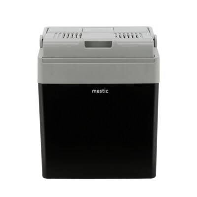 Elektrisch 2 günstig Kaufen-Mestic tragbare Thermoelektrische Kühlbox MTEC-28 AC/DC. Mestic tragbare Thermoelektrische Kühlbox MTEC-28 AC/DC <![CDATA[• Energieeffizienzklasse: F • Energieverbrauch ca.: 94 kWh / Jahr • Nutzinhalt: 26l, passend für 6 1,5l Flaschen •