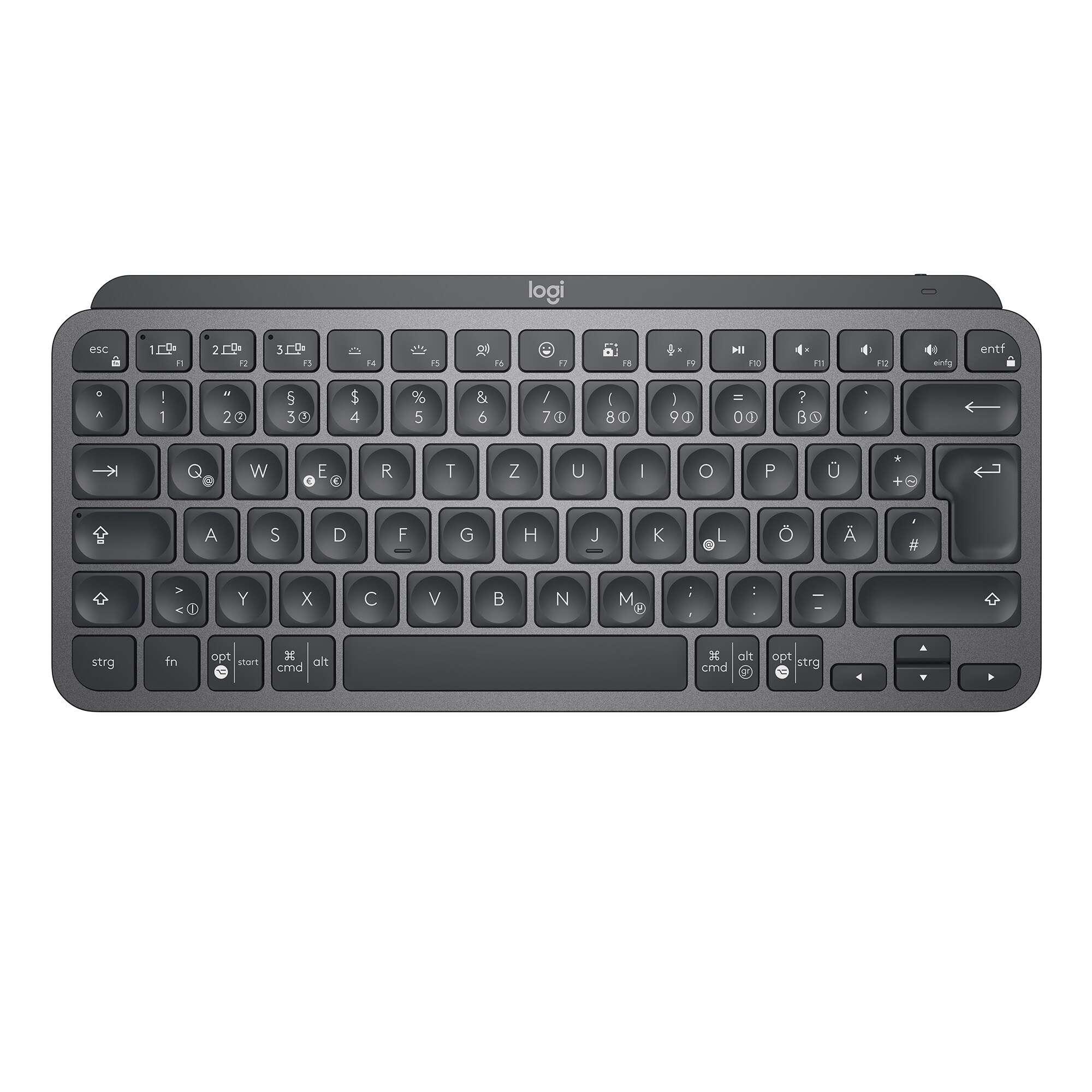 Logitech MX Keys Mini Kabellose Tastatur Graphite