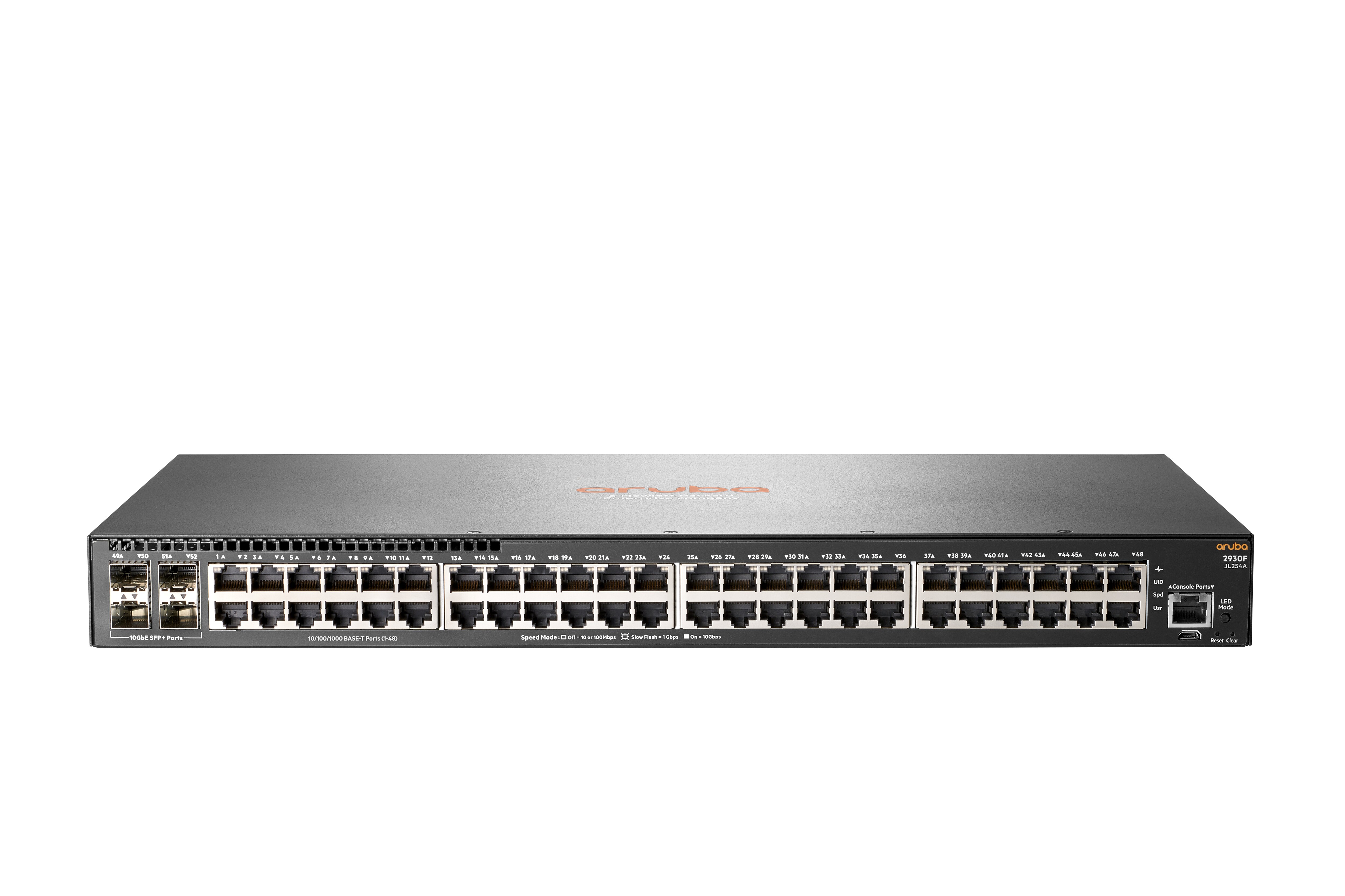 HPE Aruba 2930F 48G 4SFP+ Switch L3 managed