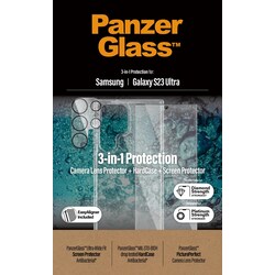 PanzerGlass f&uuml;r Samsung Galaxy S23 Ultra Bundle HardCase + Screen Protector