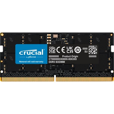 GB RAM günstig Kaufen-16GB (1x16GB) Crucial DDR5-5200 CL 42 SO-DIMM RAM Notebook Speicher. 16GB (1x16GB) Crucial DDR5-5200 CL 42 SO-DIMM RAM Notebook Speicher <![CDATA[• 16 GB (RAM-Module: 1 Stück) • DDR 5-RAM 5200 MHz • CAS Latency (CL) 42 • Anschluss:262-pin, Spannu