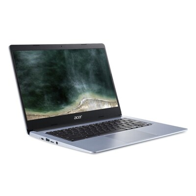 Acer Chromebook 14 CB314-1H-C1WK silber, Celeron N4120, 4GB RAM, 64GB Flash, DE (NX.HPYEG.005)