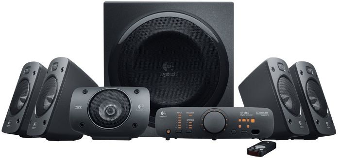 Logitech Z906 5.1 THX Digital Home Cinema Surround Lautsprechersystem