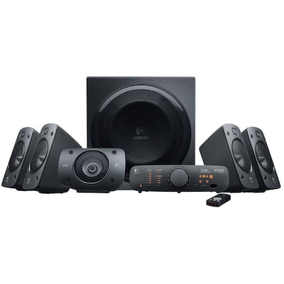 CD R günstig Kaufen-Logitech Z906 5.1 THX Digital Home Cinema Surround Lautsprechersystem 980-000468. Logitech Z906 5.1 THX Digital Home Cinema Surround Lautsprechersystem 980-000468 <![CDATA[• 5.1 Surround Lautsprechersystem THX-zertifiziert • Surround Lautsprechersyste