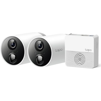 SYSTEM 400 günstig Kaufen-TP-LINK Tapo C400S2 Smartes Outdoor WLAN-Überwachungssystem, kabellos. TP-LINK Tapo C400S2 Smartes Outdoor WLAN-Überwachungssystem, kabellos <![CDATA[• Kabelloses Kamera System, 1080p Full High Definition • IP65 zertifiziert, wasser- und sta