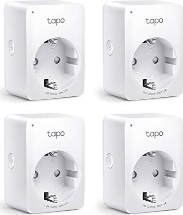 TP-Link Tapo P100(4-pack) Smarte WLAN-Steckdose (4er Pack)