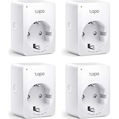 Wlan/Wifi günstig Kaufen-TP-Link Tapo P100(4-pack) Smarte WLAN-Steckdose (4er Pack). TP-Link Tapo P100(4-pack) Smarte WLAN-Steckdose (4er Pack) <![CDATA[• Steuern Sie alle Geräte übers Smartphone, überall und zu jeder Zeit • Schalten Sie Geräte automatisch zu verschiedene