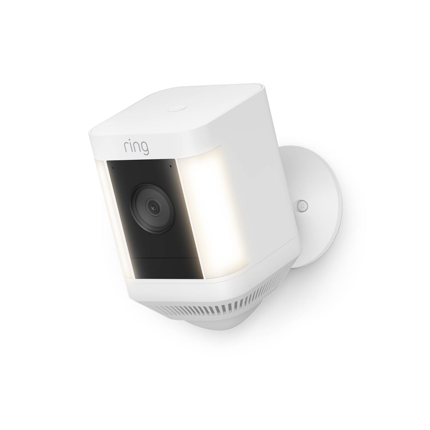 RING Spotlight Cam Plus Battery wei&szlig;