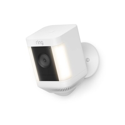 Battery Mit günstig Kaufen-RING Spotlight Cam Plus Battery weiß. RING Spotlight Cam Plus Battery weiß <![CDATA[• 140°-Weitwinkel, 1080p HD-Video und Gegensprechfunktion • Benutzerdefinierbare Privatsphäre-Einstellungen • Akkubetriebene HD-Kamera mit Zweiwege-Audio