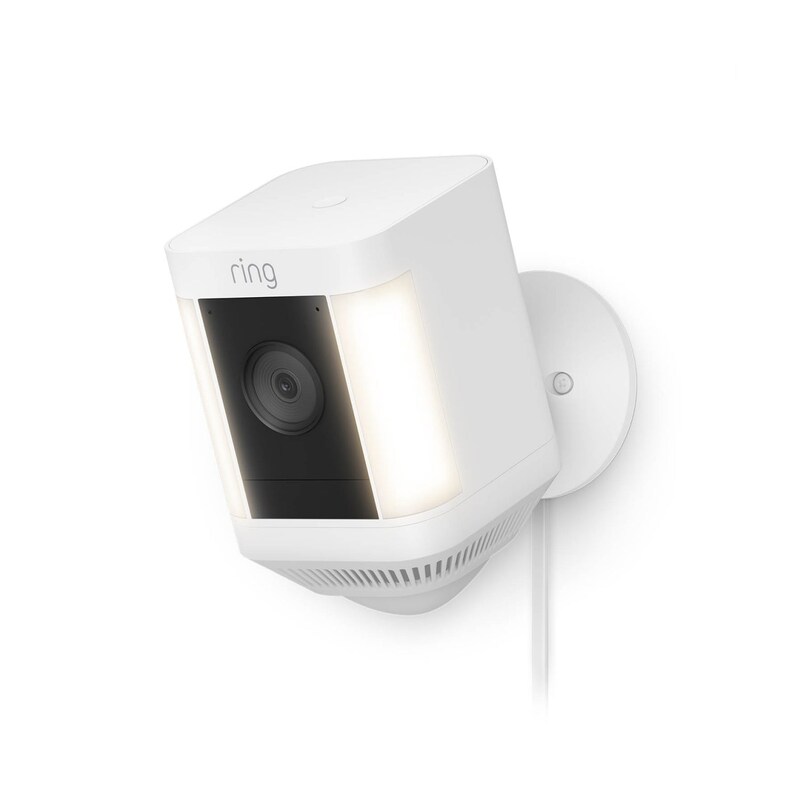 RING Spotlight Cam Plus Plug-In weiß