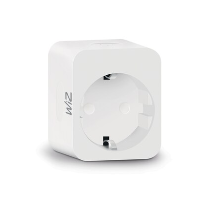 PO 300 günstig Kaufen-WiZ Smart Plug powermeter Type-F Steckdose weiß. WiZ Smart Plug powermeter Type-F Steckdose weiß <![CDATA[• steuerbare Steckdose bis 2300W / 10A • Drahtloses Kommunikationsprotokoll: WLAN • Ermöglicht die Sprachsteuerung jedes beliebigen 