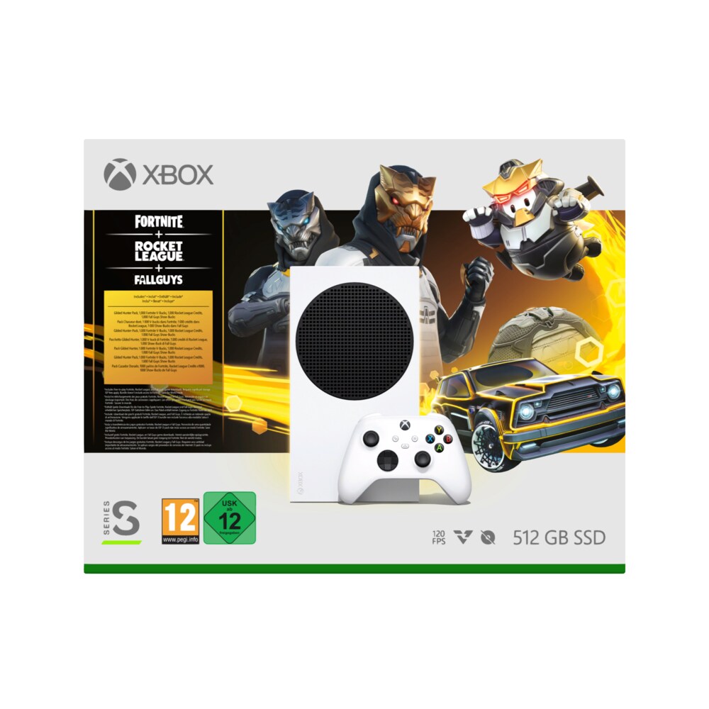 Microsoft Xbox Series S 512GB - Gilded Hunter Bundle + Hogwarts Legacy Code