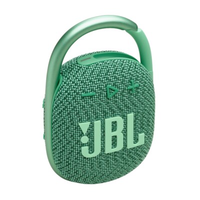 Tischventilator,Tragbarer günstig Kaufen-JBL Clip 4 ECO Tragbarer Bluetooth-Lautsprecher wasserdicht nach IP67 grün. JBL Clip 4 ECO Tragbarer Bluetooth-Lautsprecher wasserdicht nach IP67 grün <![CDATA[• Kabelloses Bluetooth-Streaming • Wiederaufladbarer Akku mit bis zu 10h Akkulauf