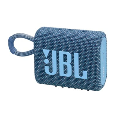 JBL GO günstig Kaufen-JBL GO 3 Eco Ultraportabler Bluetooth Lautsprecher IPX67 blau. JBL GO 3 Eco Ultraportabler Bluetooth Lautsprecher IPX67 blau <![CDATA[• Ultraportabler Bluetooth-Lautsprecher • Wiederaufladbarer Lithium-Ionen-Akku - bis zu 5 Stunden Musikgenuss • Kom
