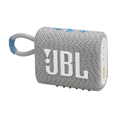 Ultra Blue günstig Kaufen-JBL GO 3 Eco Ultraportabler Bluetooth Lautsprecher IPX67 silber. JBL GO 3 Eco Ultraportabler Bluetooth Lautsprecher IPX67 silber <![CDATA[• Ultraportabler Bluetooth-Lautsprecher • Wiederaufladbarer Lithium-Ionen-Akku - bis zu 5 Stunden Musikgenuss •