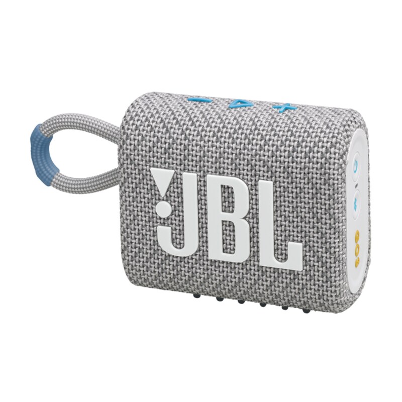 JBL GO 3 Eco Ultraportabler Bluetooth Lautsprecher IPX67 silber