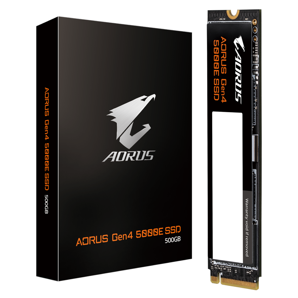 AORUS NVMe PCIe 4th Gen 5000E SSD 500 GB