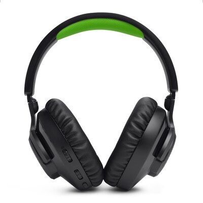 Serie  günstig Kaufen-JBL Quantum 360X made for Xbox Over-Ear-Gaming-Headset USB-C schwarz/grün. JBL Quantum 360X made for Xbox Over-Ear-Gaming-Headset USB-C schwarz/grün <![CDATA[• Anwendungsbereich: Gaming, Over-Ear • Kabelgebunden, Schwarz, 252g • Xbox Serie