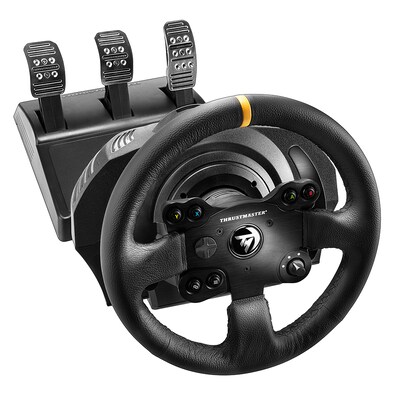 Box S günstig Kaufen-Thrustmaster TX Racing Wheel Leather Edition. Thrustmaster TX Racing Wheel Leather Edition <![CDATA[• Lenkrad und Pedalset • für Xbox One / Xbox Series X|S / PC]]>. 