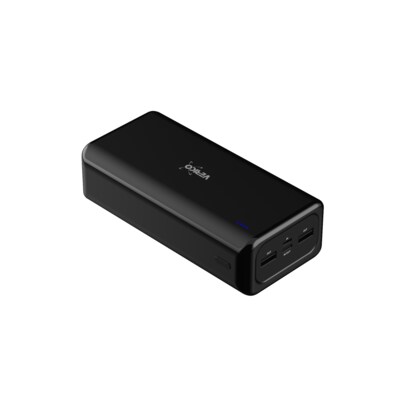 Power günstig Kaufen-Verico Power Pro PD USB Powerbank, 30,000 mAh, schwarz. Verico Power Pro PD USB Powerbank, 30,000 mAh, schwarz <![CDATA[• USB Powerbank • Anschlüsse IN: 1x Micro USB, 1x USB-C • Anschlüsse OUT: 2x USB Typ-A, 1x USB Typ-C • LED Batterie Anzeige, 