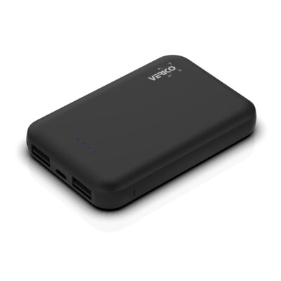 Powerbank  günstig Kaufen-Verico Power Guard USB Powerbank, 5,000 mAh, schwarz. Verico Power Guard USB Powerbank, 5,000 mAh, schwarz <![CDATA[• USB Powerbank • Anschlüsse IN: 1x Micro USB • Anschlüsse OUT: 2x USB Tp-A • LED Batterieanzeige]]>. 