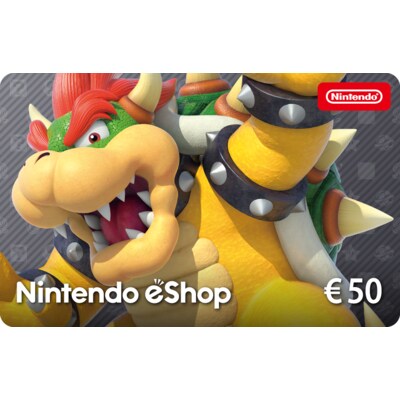 Mail günstig Kaufen-Nintendo eShop Guthaben 50€. Nintendo eShop Guthaben 50€ <![CDATA[• Anbieter/Vertragspartner: Nintendo of Europe GmbH • Guthaben/UVP: 50EUR • Produktart: Digitaler Code per E-Mail]]>. 