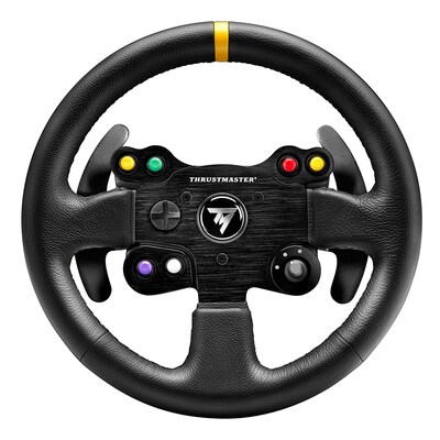 LED EL günstig Kaufen-Thrustmaster RacingWheel AddOn Leather 28 GT Wheel AddOn. Thrustmaster RacingWheel AddOn Leather 28 GT Wheel AddOn <![CDATA[• AddOn 28 GT Lenkrad aus Leder • Kompatibel mit PC (Windows® 10) XvoxOne, PlayStation 3 und 4]]>. 