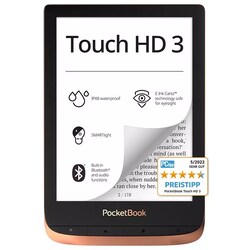 PocketBook Touch HD 3 Spicy Copper eReader mit 300 DPI 16GB