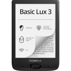 PocketBook Basic Lux 3 InkBlack eReader mit 212 DPI 8GB