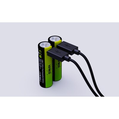 Batterie Wiederaufladbar günstig Kaufen-Verico Loop Energy 2-Pack Mignon AA Li-Ion USB-C 1700 mAh. Verico Loop Energy 2-Pack Mignon AA Li-Ion USB-C 1700 mAh <![CDATA[• Battery/Verico/AA Battery 2550mWh/USB Type C • Wiederaufladbar • Lithium Batterie]]>. 