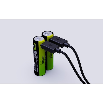Lithium Battery günstig Kaufen-Verico Loop Energy 2-Pack Mignon AA Li-Ion USB-C 1700 mAh. Verico Loop Energy 2-Pack Mignon AA Li-Ion USB-C 1700 mAh <![CDATA[• Battery/Verico/AA Battery 2550mWh/USB Type C • Wiederaufladbar • Lithium Batterie]]>. 