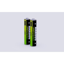 Verico Loop Energy 2-Pack Mignon AAA Li-Ion USB-C 600 mAh