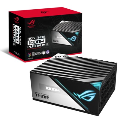 ar mit  günstig Kaufen-ASUS ROG Thor Platinum 1000P II 1000W Platinum Gaming Netzteil Modular PCIe5.0. ASUS ROG Thor Platinum 1000P II 1000W Platinum Gaming Netzteil Modular PCIe5.0 <![CDATA[• Gaming Netzteil mit 1000 Watt, 80+ Platinum, PCIe5.0 • Voll Modulares Kabelmanage