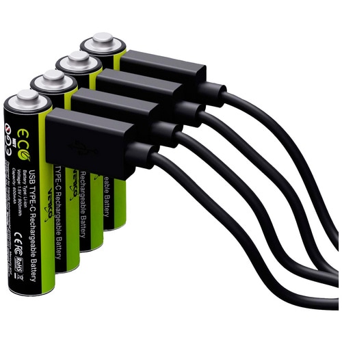 Verico Loop Energy 4-Pack Micro AAA Li-Ion USB-C 600 mAh