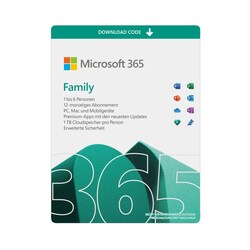 Microsoft 365 Family Download [inkl. Office Apps]