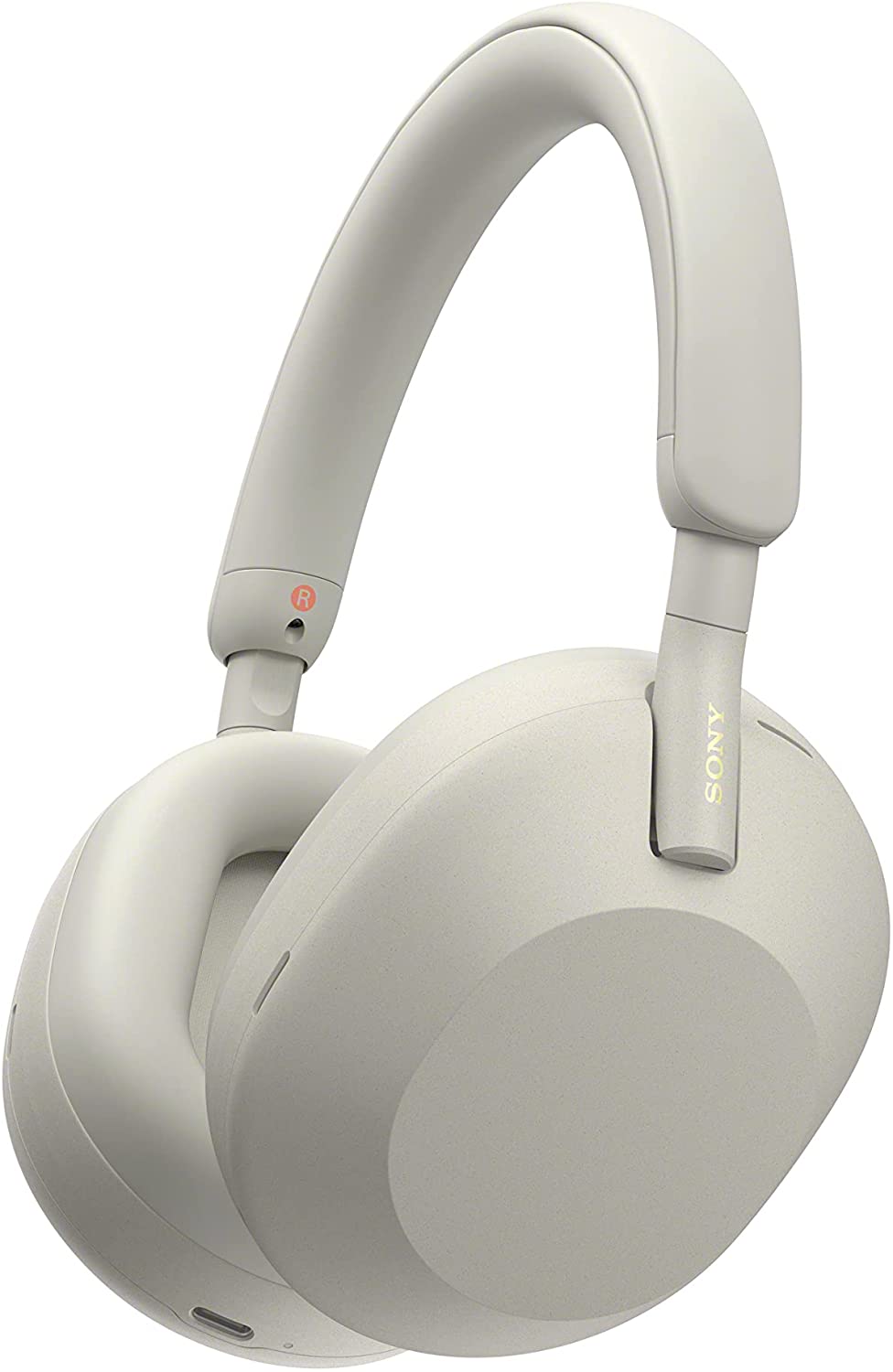 Sony WH-1000XM5 Silber Over Ear Kopfh&ouml;rer mit Noise Cancelling und Bluetooth