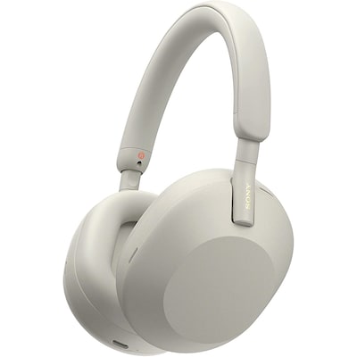 mit Noise günstig Kaufen-Sony WH-1000XM5 Silber Over Ear Kopfhörer mit Noise Cancelling und Bluetooth. Sony WH-1000XM5 Silber Over Ear Kopfhörer mit Noise Cancelling und Bluetooth <![CDATA[• Typ: Over-Ear Kopfhörer - geschlossen • Übertragung: Bluetooth, NFC, Nois