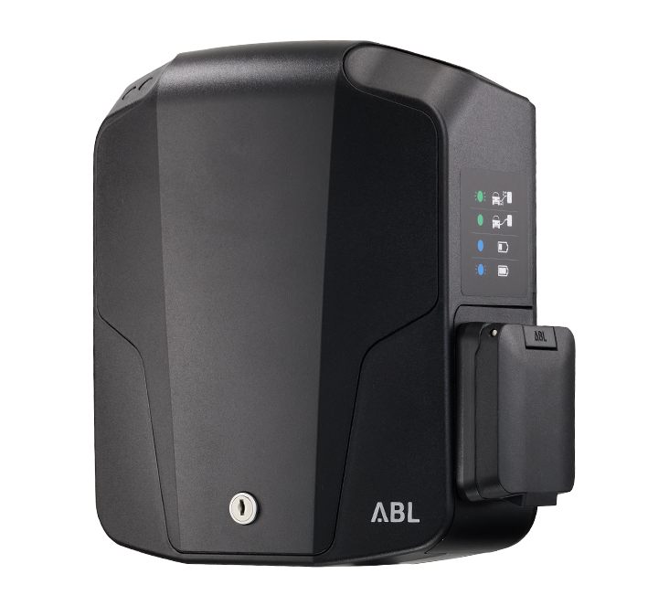 ABL Wallbox eMH1, 22 kW, 32A/400V, 3-phasig, Typ 2 Ladekabel 1W2201