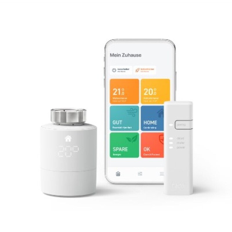 tado° Starter Set Heizen Smartes Heizkörper-Thermostat V3+