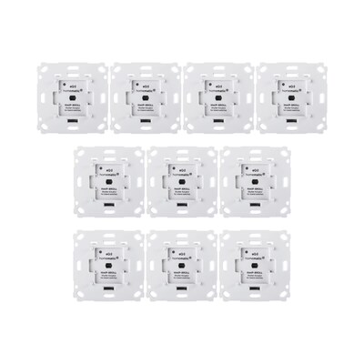 Homematic IP Rollladenaktor für Markenschalter - Unterputz HmIP-BROLL • 10er Pack