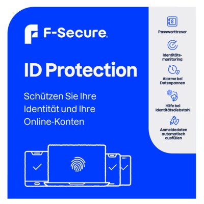 F-Secure  ID Protection 10 Geräte 1 Jahr ESD | 06430052578280