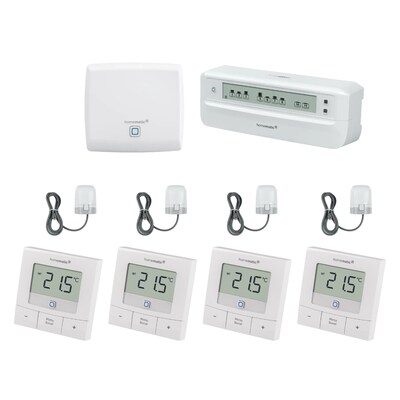 to Eu günstig Kaufen-Homematic IP Starter Set Fußbodenheizungssteuerung für 4 Räume mit 12fach Aktor. Homematic IP Starter Set Fußbodenheizungssteuerung für 4 Räume mit 12fach Aktor <![CDATA[• Homematic IP Fußbodenheizungsaktor - 12-fach, moto