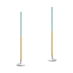 WiZ Pole Stehleuchte Tunable White &amp;amp; Color 1080lm, 2er Pack